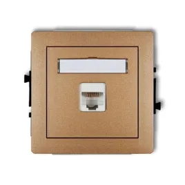 gniazdo-komputer-1xrj45-5e-karlik-deco-zloty-met