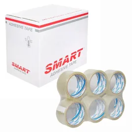 2-x-tasma-pakowa-48-50y-klejaca-smart-36szt-bezbarwna