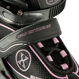 rolki-z-regulacja-lyzworolki-rozowe-rekreacyjne-kauczukowe-mlodziezowe-nils