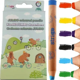 strigo-kredki-jumbo-grube-dla-dzieci-w-drewnianej-oprawie-6-sztuk-kapibara