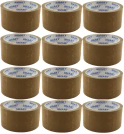 2-x-tasma-pakowa-48-50y-klejaca-smart-brazowa-12-szt