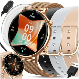 smartwatch-zegarek-damski-polskie-menu-rozmowy-powiadomienia-sport-4-paski