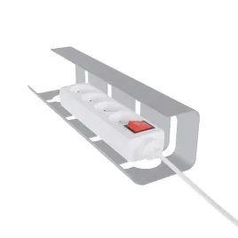 uchwyt-podbiurkowy-organizer-na-kable-listwe-szary