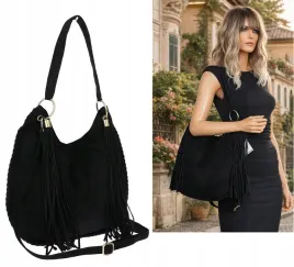 torebka-damska-worek-a4-shopper-fredzle-zamsz-na-ramie-boho-90517-czarna