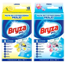 bryza-zestaw-plyn-do-czyszczenia-pralki-swiezy-and-cytrynowy-zapach-2x-250ml