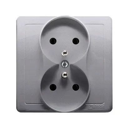 gniazdo-kompletne-z-przeslonami-simon-basic-inox-stan-nowy