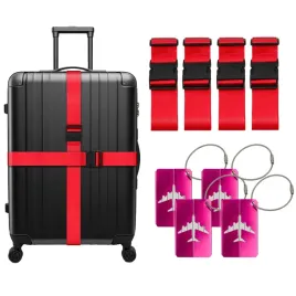 2-x-zestaw-2x-pas-zabezpieczajacy-podwojny-silny-nylon-czerwony-2-zawiesz