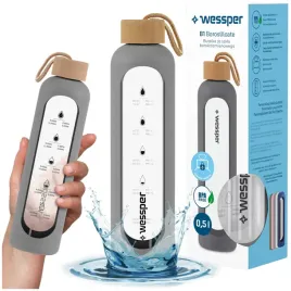 2-x-butelka-szklana-motywacyjna-na-wode-sok-napoje-500ml-05l-etui-szare