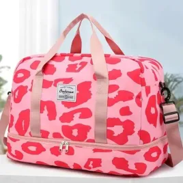 torba-damska-podrozna-sportowa-dwukomorowa-rozowa-turystyczna-wodoodporna