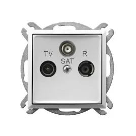 gniazdo-rtv-sat-15-2db-koncowe-ospel-aria-bialy