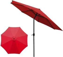 poszycie-wymienne-material-parasola-ogrodowego-8-ramion-300cm-czerwone