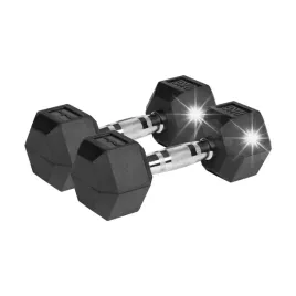 hantle-zeliwne-gumowane-hex-2x8kg-rebel-hexagonalne-zestaw-16kg-solidne