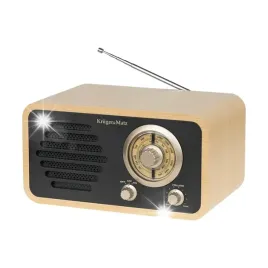 radio-sieciowe-krugerandmatz-am-fm-antena-teleskopowa-retro