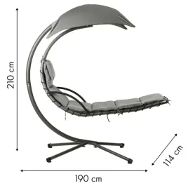 lezanka-hustawka-ogrodowa-hamak-fotel-wiszacy-kosz-szara-multigarden