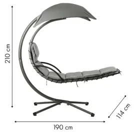 lezanka-hustawka-ogrodowa-hamak-fotel-wiszacy-kosz-szara-multigarden