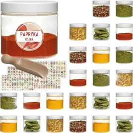 200ml-24-sloiczki-na-przyprawy-pojemnik-plastikowy-308szt-naklejek-czerpak
