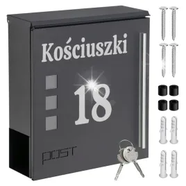 skrzynka-pocztowa-na-listy-duza-z-nazwa-ulicy-numerem-domu-napisem-antracyt