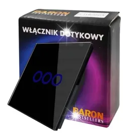 wlacznik-dotykowysciemniacz-potrojnyczarny-szklo