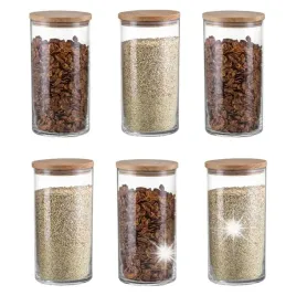 sloik-1210ml-szklany-pojemnik-kuchenny-na-produkty-sypkie-makaron-eko-6szt