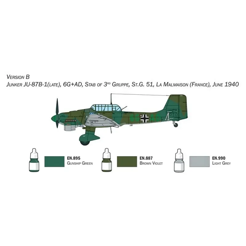 1-72-complete-set-for-modeling-ju-87b-stuka-marka-italeri