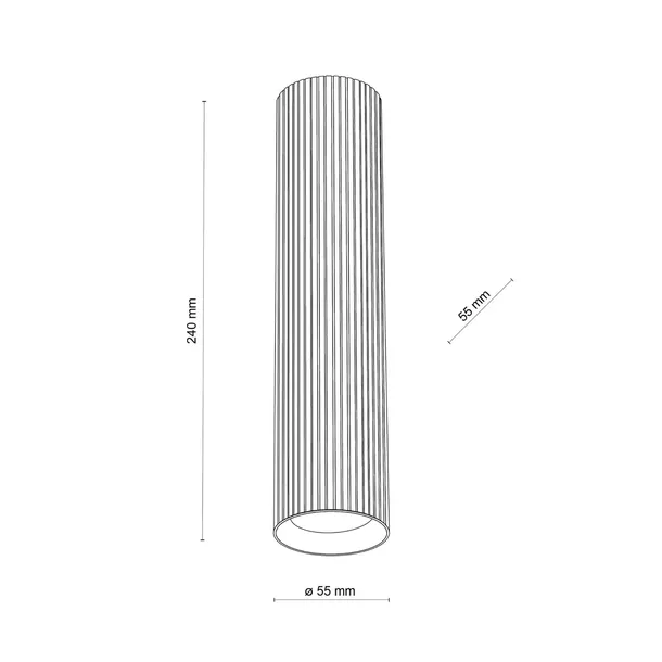 spot-bialy-tuba-24cm-wysokosci-na-gu10-minimalistyczny-tk-lighting-dlugosc-wysokosc-24-cm