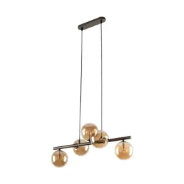 lampa-wiszaca-z-kulistymi-kloszami-bursztynowe-szklo-estera-glamour
