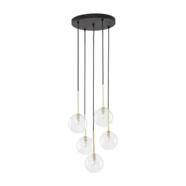 lampa-wiszaca-z-czarno-zlotymi-elementami-nilos-5xg9-5943-tk-lighting