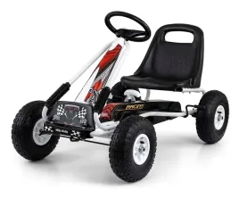 gokart-na-pedaly-thor-white-sportowy-design-wysoka-jakosc-millymally-3lata