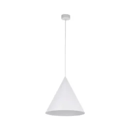 lampa-wiszaca-bialy-stozek-cono-na-gwint-e27-10009-tk-lighting