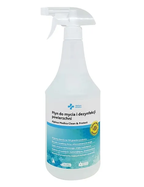 Płyn do dezynfekcji powierzchni 1L Alpinus MEDICA