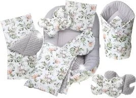 kokon-niemowlecy-gniazdo-kojec-minky-zestaw-xxl-babymam-7-el