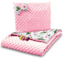 2-x-kocyk-minky-poduszka-motylek-do-wozka-nosidelka-kolyski-zestaw-3w1-baby