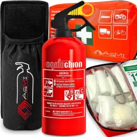 gasnica-1kg-apteczka-din13164-uchwyt-na-gasnice-rzep-do-bagaznika-auta