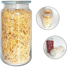 2-x-sloik-1200ml-szklany-pojemnik-kuchenny-eko-ze-szklanym-wieczkiem-12l