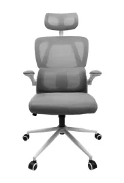 fotel-biurowy-regulowany-obrotowy-krzeslo-biurowe-ergonomiczny-kg102-szary