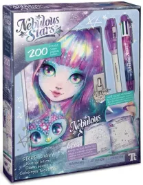 2-x-nebulous-stars-pamietnik-na-klodke-niewidzialny-pisak-latarka-naklejki