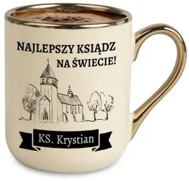 kubek-elegant-bezowy-na-prezent-najlepszy-ksiadz-na-swiecie-imie