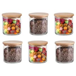 2-x-sloiki-530ml-szklane-pojemniki-kuchenne-z-drewnianym-wieczkiem-05l-6sz