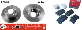 zestaw-tarcze-klocki-tyl-trw-audi-a6-c5-vw-passat-b5-245-mm