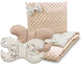2-x-kocyk-do-wozka-poduszka-zestaw-minky-dwustronny-2w1-babymam