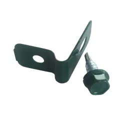 2-x-zawijka-uchwyt-zapinka-do-paneli-100-szt-wkrety-zielone-ral-6005