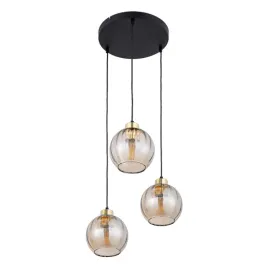 lampa-wiszaca-ze-szklanymi-bursztynowymi-kloszami-devi-salon-tk-lighting
