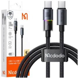 mcdodo-kabel-usb-c-do-telefonu-szybkie-ladowanie-typ-c-100w-1m-led-czarny