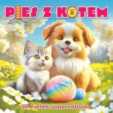 md-kolorowanka-pies-z-kotem-stan-nowy