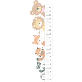 2-x-naklejka-miarka-wzrostu-zwierzatka-30x110