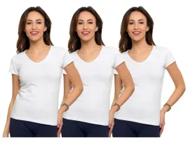 moraj-koszulka-damska-t-shirt-bawelna-krotki-rekaw-3-sztuki-bialy-xl