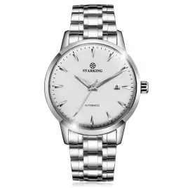 starking-meski-klasyczny-automatyczny-zegarek-z-biala-tarcza-bransoletka