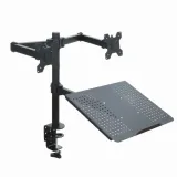 uchwyt-biurkowy-2-monitory-lcd-13-27-notebook-stan-nowy