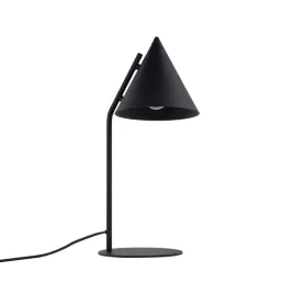 lampka-nocna-cono-e27-czarny-klosz-stozek-stal-lakierowana-tk-lighting
