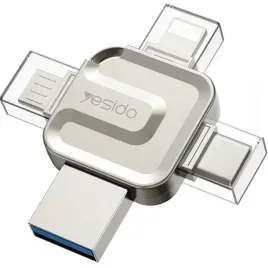 yesido-flash-disk-fl15-4w1-otg-adapter-usb3-0-32gb-srebrny